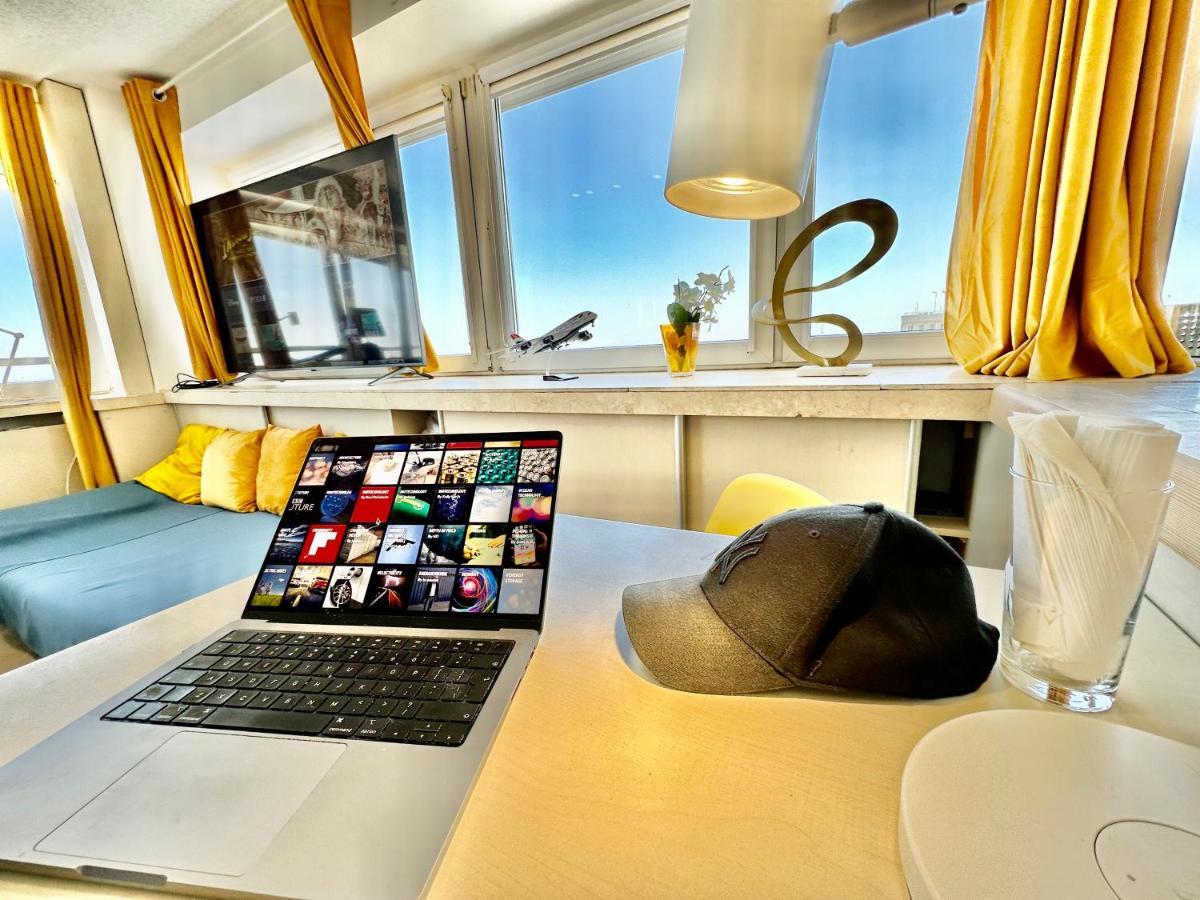 Sun Clima/Ac Metro X2 Fast Wifi 500 Mbs 70'Tv Netflix Appletv Hbo Lägenhet Warszawa Exteriör bild