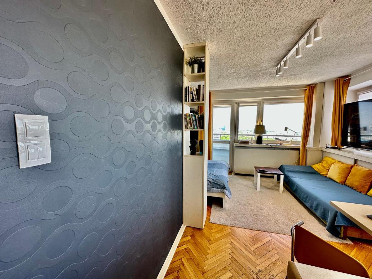 Sun Clima/Ac Metro X2 Fast Wifi 500 Mbs 70'Tv Netflix Appletv Hbo Lägenhet Warszawa Exteriör bild