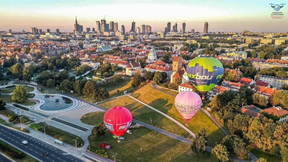 Sun Clima/Ac Metro X2 Fast Wifi 500 Mbs 70'Tv Netflix Appletv Hbo Lägenhet Warszawa Exteriör bild