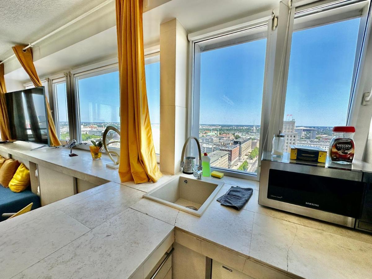 Sun Clima/Ac Metro X2 Fast Wifi 500 Mbs 70'Tv Netflix Appletv Hbo Lägenhet Warszawa Exteriör bild