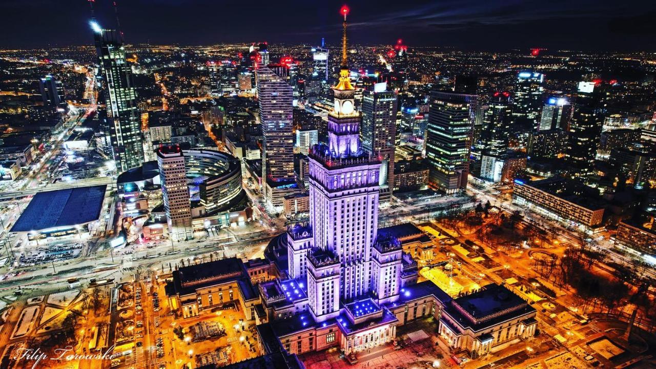 Sun Clima/Ac Metro X2 Fast Wifi 500 Mbs 70'Tv Netflix Appletv Hbo Lägenhet Warszawa Exteriör bild